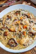 Chicken, Mushroom and Rice