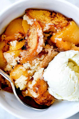 Easy Peach Cobbler