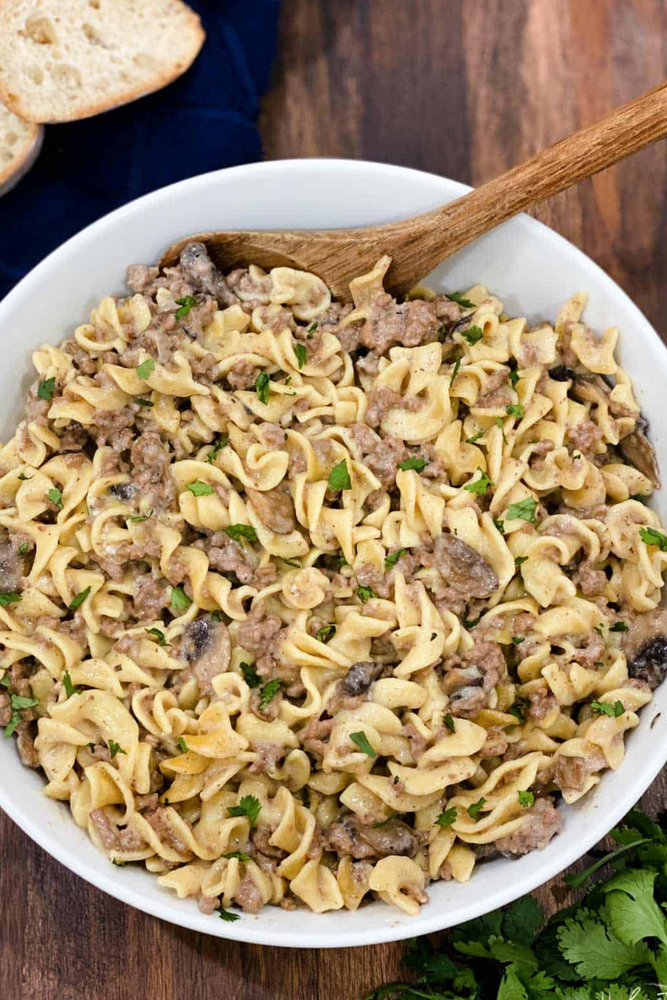 Beef Stroganoff